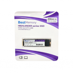SSD 256GB M.2 NVME  PCIE SATAIII 2280  BTPCI-256-2000 BEST MEMORY