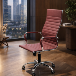 CADEIRA DE ESCRITORIO FORTT P840B MARROM