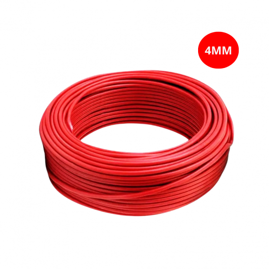 CABO SOLAR FOTOVOLTAICO VERMELHO 1X 4,0MM2 1,8KV 1 METRO CABEL
