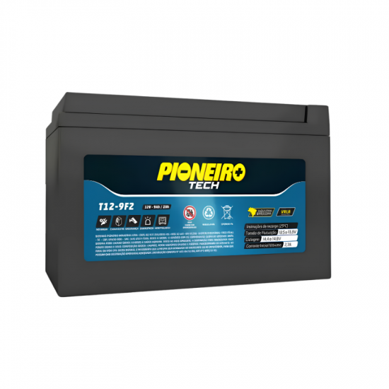 BATERIA 12V 9Ah PIONEIRO TECH T12-9F2
