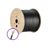CABO DE REDE 100% COBRE CAT5E PRETO 4P CABEL 305M BOBINA