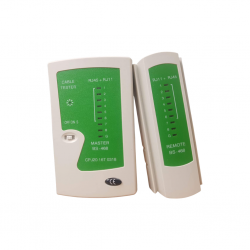 TESTADOR DE CABO RJ45 E RJ11 SHINYMAX  NCT-01 CABLE TESTER
