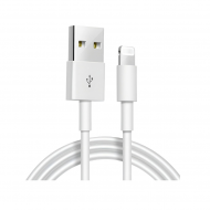 CABO PARA CELULAR USB-A/LIGHTNING HY-081P 1M HEYL BRANCO