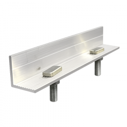 PERFIL SOLAR DE ALUMINIO JUNCAO L ID0085 NEW LIGHT