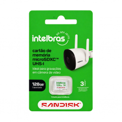 CARTAO DE MEMORIA 128GB INTELBRAS SANDISK 4300580