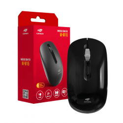 MOUSE SEM FIO RECARREGAVEL USB M-W80BK PRETO C3TECH