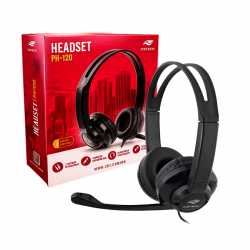 HEADSET GAMER COM FIO USB PH-120BK PRETO C3TECH