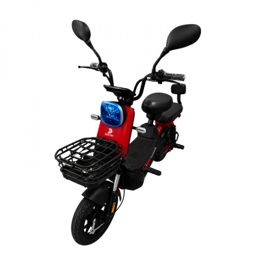 MOTOCICLETA ELETRICA 1000W 32KM/H SUPER MINI VERMELHA CENTRY