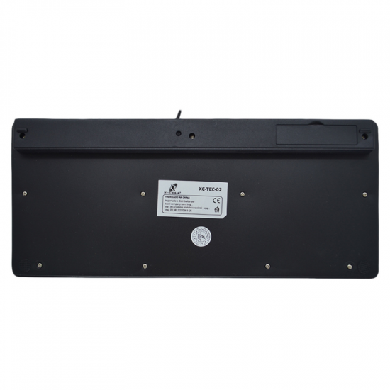 MINI TECLADO COM FIO XC-TEC-02 SLIM X-CELL PRETO