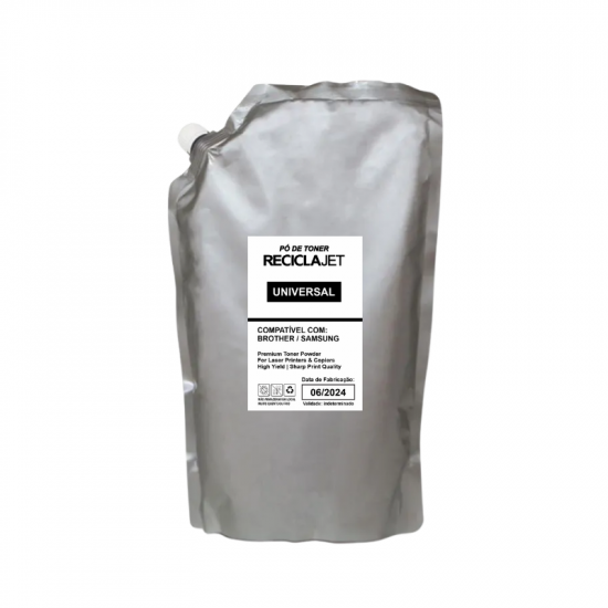 PO PARA TONER SAMSUNG UNIV. RECICLAJET 1KG