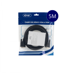 CABO VGA MACHO X VGA MACHO 5M KP-YP5002 KNUP