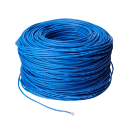 CABO DE REDE COBREADO CAT5E AZUL X-CELL 4P 8 FIOS XC-CR-305 305M