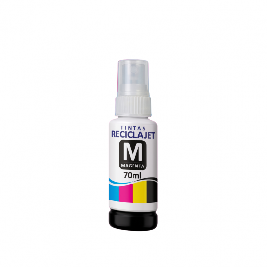 REFIL UNIVERSAL RECICLAJET MAGENTA 70ML