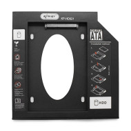 ADAPTADOR CADDY 9,5mm KNUP SSD-HDD SATA KP-HD021