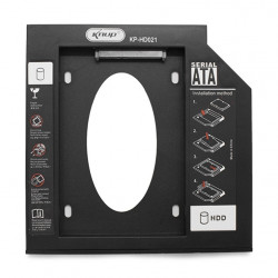ADAPTADOR CADDY 9,5mm KNUP SSD-HDD SATA KP-HD021