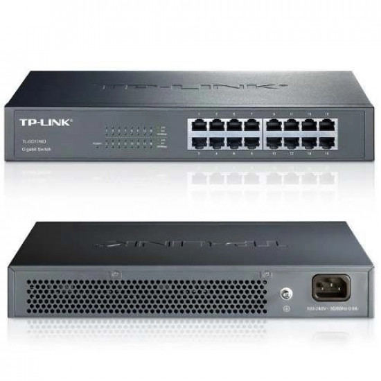 SWITCH 16P 100/1000 GIGA NAO GERENCIAVEL TL-SG1016D TP-LINK SWITCH 16P 100/1000 GIGA NAO GERENCIAVEL TL-SG1016D TP-LINK
