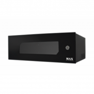 MINI RACK 3U 19P 350MM ACR C/02 CHAVES MAX PRETO