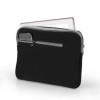 CASE PARA NOTEBOOK NEOPRENE MULTILASER BO400 ATE 15.6' PRETO E CINZA
