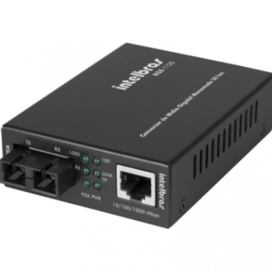CONVERSOR DE MIDIA GIGABIT ETHERNET SC MONOMODO A+B 5KM CFO-NK1000 CONVERSOR DE MIDIA GIGABIT ETHERNET SC MONOMODO A+B 5KM CFO-NK1000