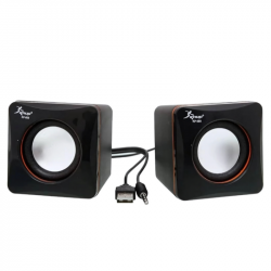 CAIXA DE SOM 3W MULTIMIDIA USB KP-600 KNUP