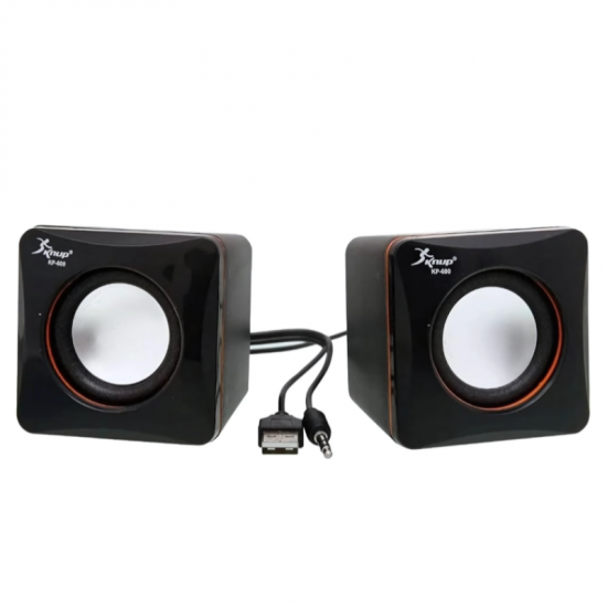 CAIXA DE SOM 3W MULTIMIDIA USB KP-600 KNUP