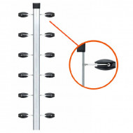 PERFIL P/ CERCA TUBULAR 1,20 MT COMPLETA 0315