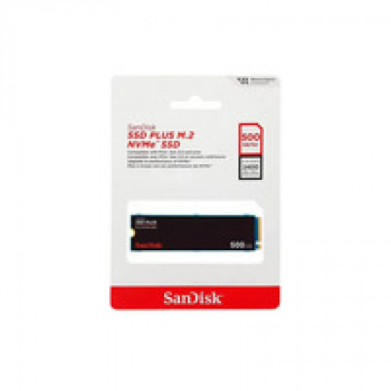 SSD 500GB M.2 NVME PCIE SDSSDA3N-500-G26 PLUS SANDISK