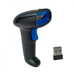 LEITOR DE CODIGO DE BARRA SEM FIO KNUP KP-1018A