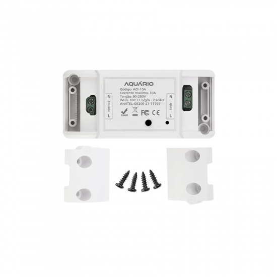 ACIONADOR INTELIGENTE WIFI SMART ACI10A BRANCO AQUARIO