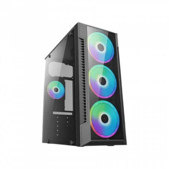 GABINETE GAMER ATX GAMER BLACK BPC-C3147 PRETO LATERAL EM VIDRO/SEM FONTE GABINETE GAMER ATX GAMER BLACK BPC-C3147 PRETO LATERAL EM VIDRO/SEM FONTE