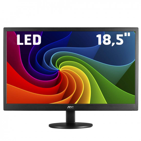 MONITOR 18,5 AOC PRETO E970SWHNL 60Hz/HDMI/VGA