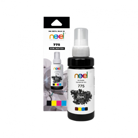 TINTA SUBLIMATICA NEXEL 775 PRETA 100ML
