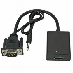 ADAPTADOR VGA PARA HDMI EXBOM AUDIO E VIDEO CC-VHA30