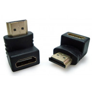 ADAPTADOR HDMI MACHO X HDMI FEMEA (L) - 1232