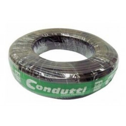 CABO ALTA TENSAO 4MM CONDUTTI 24AWG PRETO ROLO 50M