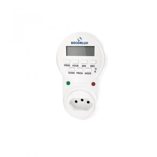 TEMPORIZADOR DIGITAL DECORLUX TE-2163 - TEM