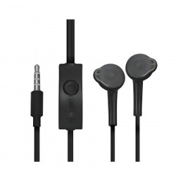 FONE DE OUVIDO COM FIO INTRA-AURICULAR LE-295 P3 LEHMOX PRETO