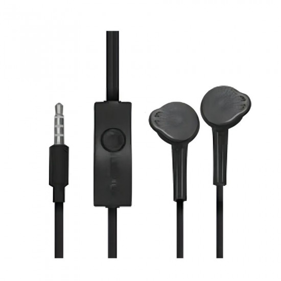 FONE DE OUVIDO COM FIO INTRA-AURICULAR LE-295 P3 LEHMOX PRETO