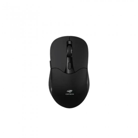 MOUSE SEM FIO C3TECH RECARREGAVEL DUAL MODE BLUET+NANO M-BT60BK 1600DPI PRETO