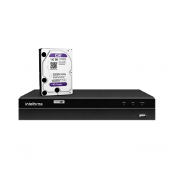 DVR 4 CANAIS MHDX 1304 C/HD 1TB INTELBRAS 4581082