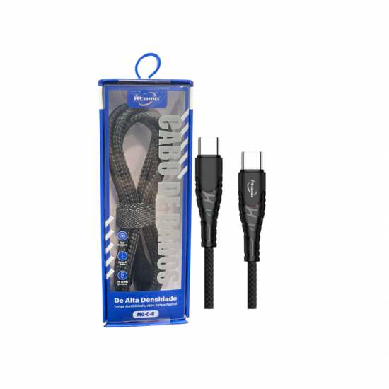 CABO PARA CELULAR USB-C/USB-C C-C MO-C-C 1M ATOMO