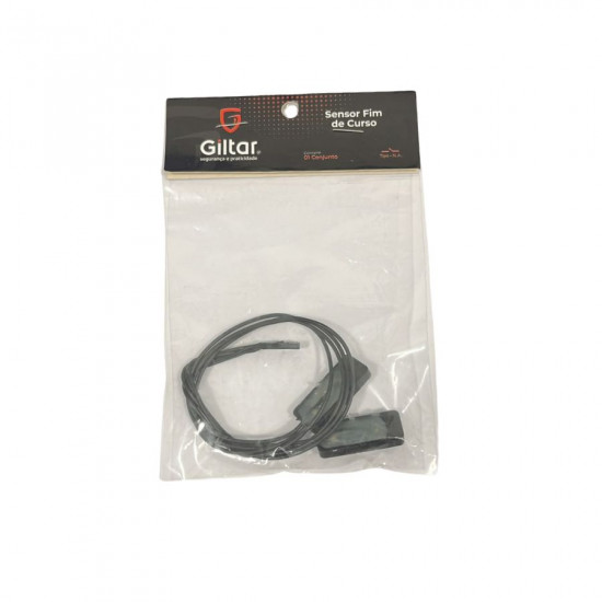 SENSOR FIM DE CURSO PARA AUTOMATIZADOR ROSSI GILTAR SFC 30 PRETO