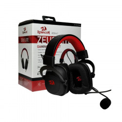HEADSET GAMER COM FIO H510-LT ZEUS LITE PRETO REDRAGON