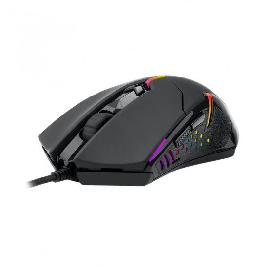 MOUSE GAMER COM FIO REDRAGON CENTROPHORUS RDM-M601 V2 RGB PRETO