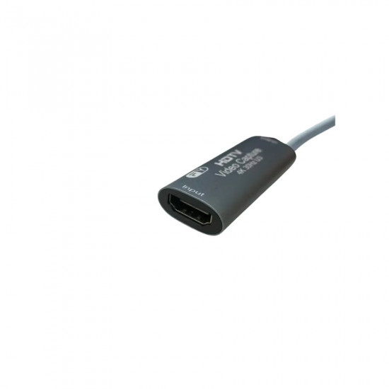 ADAPTADOR CAPTURA VIDEO HDTV 4K 30HZ U3 HDMI USBC