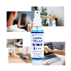 LIMPA TELAS CLEAN IMPLASTEC 60ML