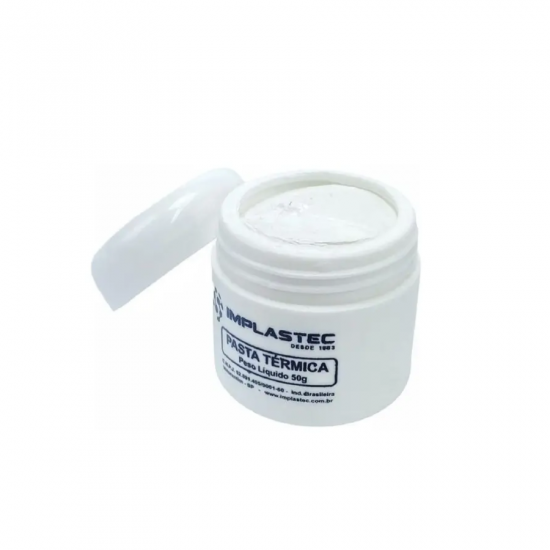 PASTA TERMICA 50G IMPLASTEC