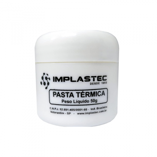 PASTA TERMICA 50G IMPLASTEC