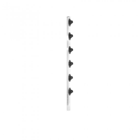 PERFIL PARA CERCA TUBO QUADRADO 25X25 1 MT C/6 ISOL W - PARAFUSO 0885
